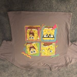 Sponge Bob Crop Top